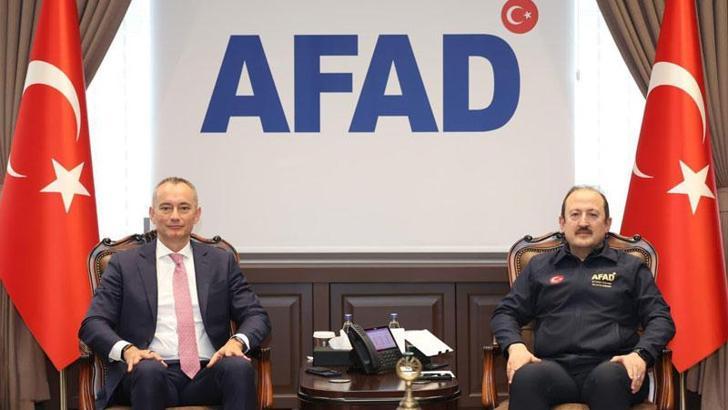 AFAD Başkanı Pehlivan, Gazze Barış Kurulu Yüksek Temsilcisi Mladenov'u kabul etti