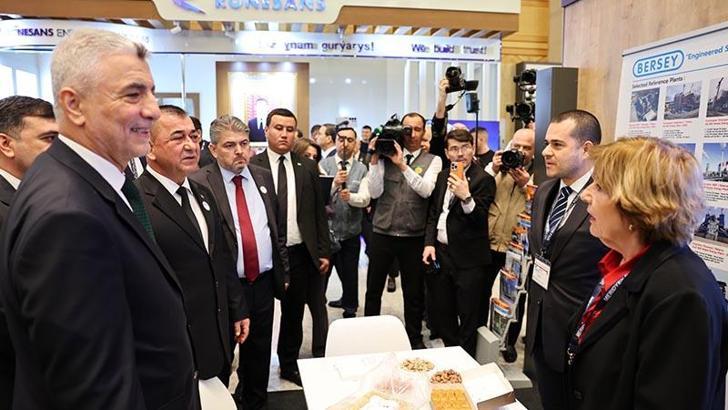 Bakan Bolat, Türkmenistan Türk İhraç Ürünleri Fuarı’nın açılışına katıldı