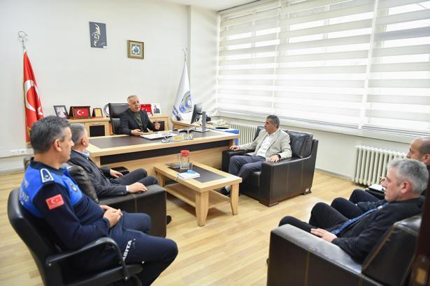 Kayseri zabıtasından Ramazan ayı öncesi koordinasyon toplantısı