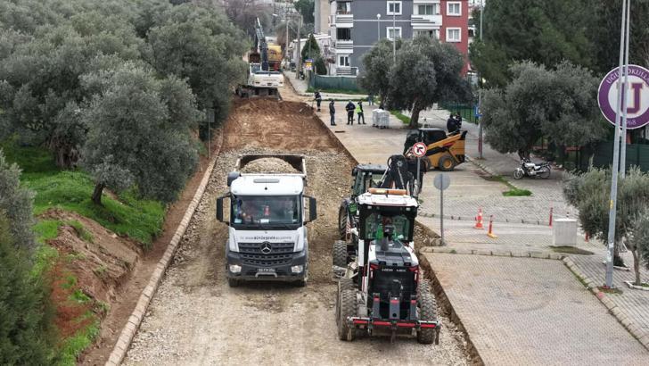 Aydın'da üniversite ve hastaneye ulaşımı sağlayacak yeni yolun yapımına başlandı