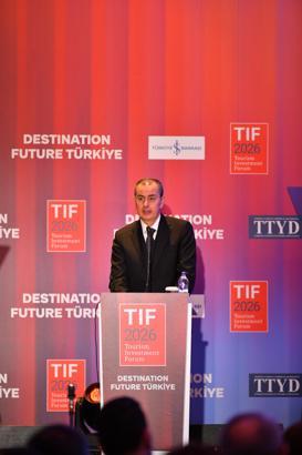 İş Bankası Genel Müdürü Hakan Aran, Turizm Yatırım Forumu'nda konuştu