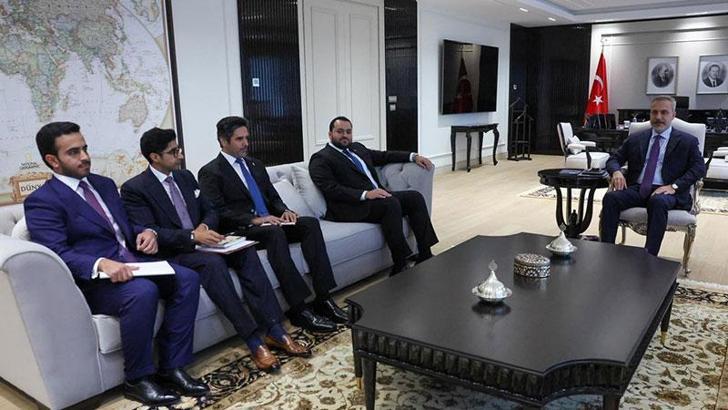 Bakan Fidan, Katar Devlet Bakanı Al-Khulaifi ile görüştü