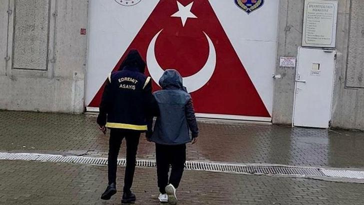 Balıkesir'de 36 yıl 15 gün hapis cezasıyla aranan firari hükümlü yakalandı