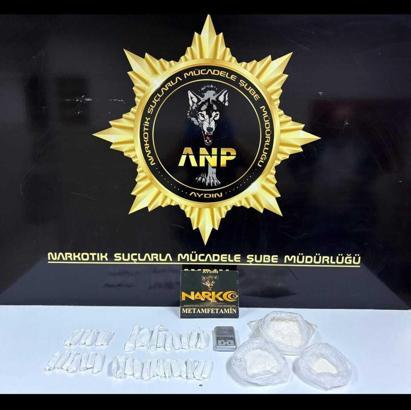 Aydın'da 815 gram uyuşturucu madde ele geçirildi; 1 tutuklama