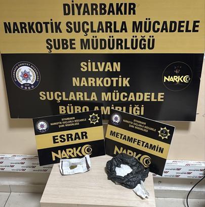 Silvan’da uyuşturucu operasyonu: 2 tutuklama
