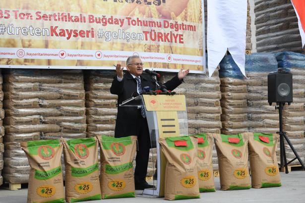 Başkan Büyükkılıç’tan tarım ve hayvancılığa 132,5 milyon TL’lik yatırım
