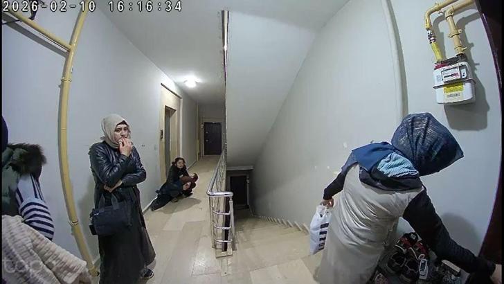 Mardin’de kimlik kartıyla kapıyı açma girişimi kamerada