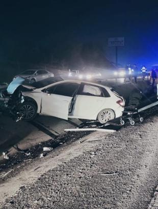 İstanbul - Silivri'de zincirleme kaza: 5 yaralı
