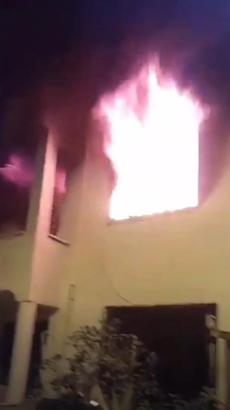 Hatay’da ev yangını