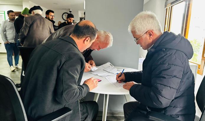 Erdemli'de depodaki limon miktarı kayıt altına alınıyor