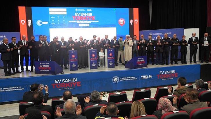 Bolu'ya yapılacak bin 950 sosyal konutun kurası çekildi