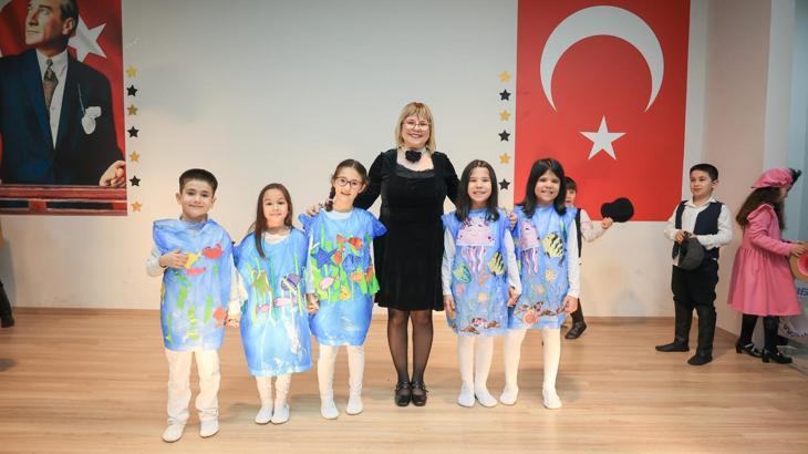 Göksu İlkokulu’ndan 'Çizmeli Kedi' gösterisi