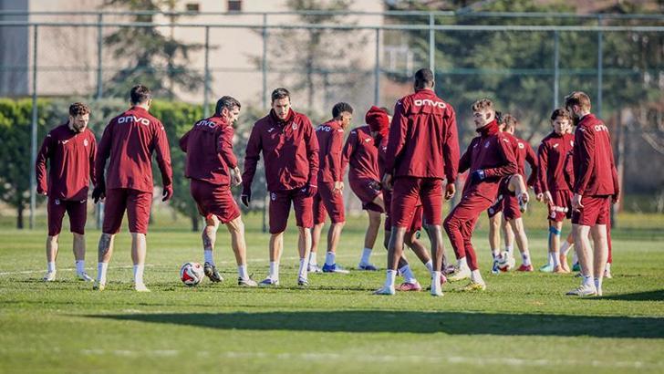 Trabzonspor’da Fenerbahçe maçı hazırlıkları sürdü