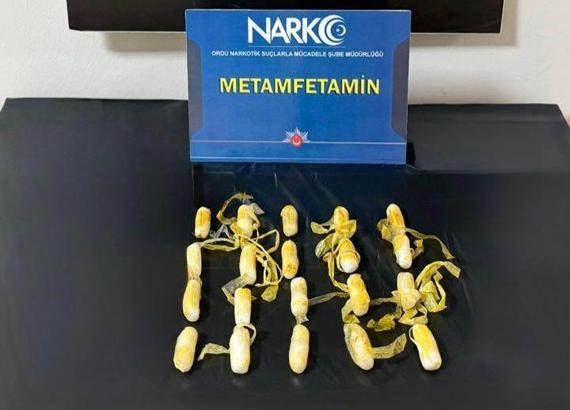 Ordu’da yabancı uyruklu kişinin midesinden uyuşturucu çıktı