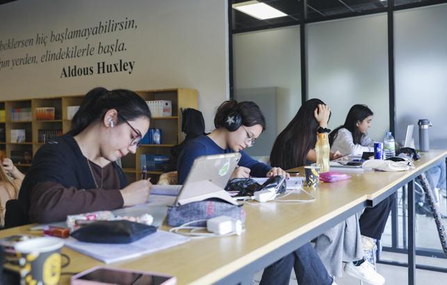 Büyükşehir okuma salonları güvenli ve konforlu bir çalışma ortamı sunuyor
