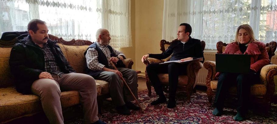 Sağlık sorunu nedeniyle adliyeye gidemeyince, ifadesi evinde alındı