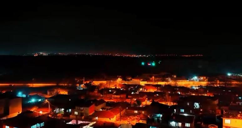 Çorlu'da dronla gece devriye uygulaması başlatıldı