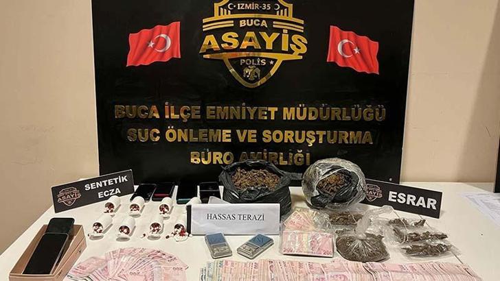İzmir'de uyuşturucu operasyonu: 8 gözaltı