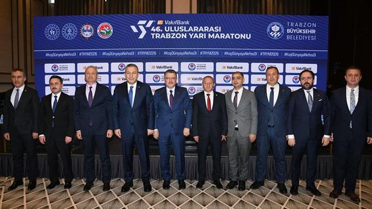 VakıfBank Uluslararası Trabzon Yarı Maratonu tanıtıldı