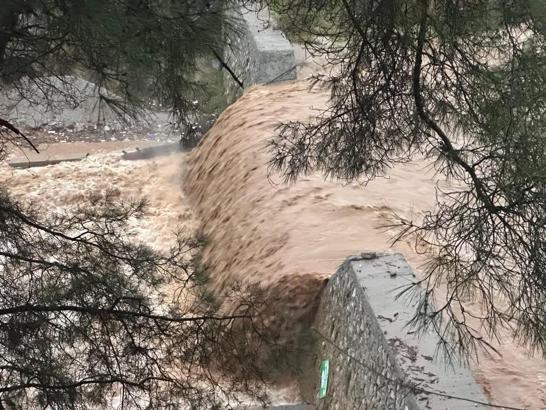 Aydın’da dere taştı; 9 ev tedbir amaçlı tahliye edildi
