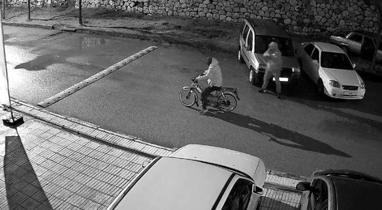 Çorum'da iş yerine silahlı saldırı kamerada