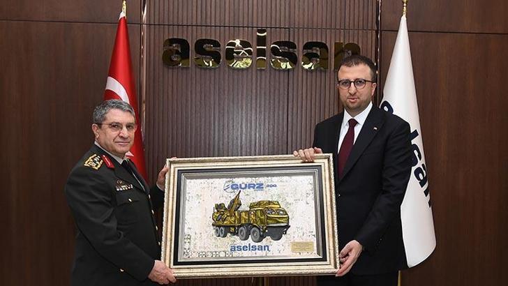 Genelkurmay Başkanı Orgeneral Bayraktaroğlu, ASELSAN'ı ziyaret etti