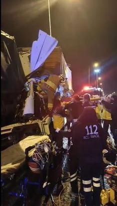 Bolu Dağı Tüneli çıkışında kaza; baba öldü, oğlu yaralandı