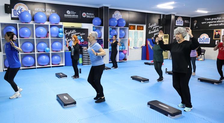 Ücretsiz spor kurslarına yoğun ilgi