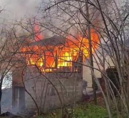 Serenderde çıkan yangında hayatını kaybetti