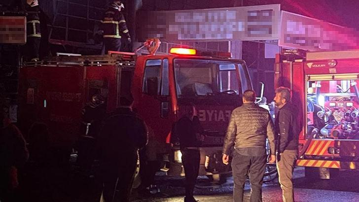 Nevşehir’de oto döşeme dükkanında yangın