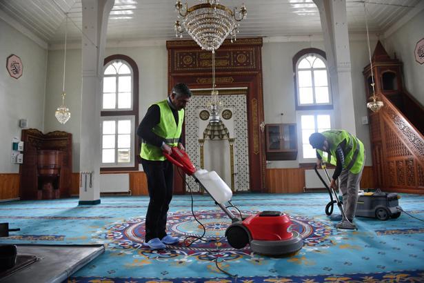 Erzurum’da ramazan öncesi 376 cami ve mescit temizlendi
