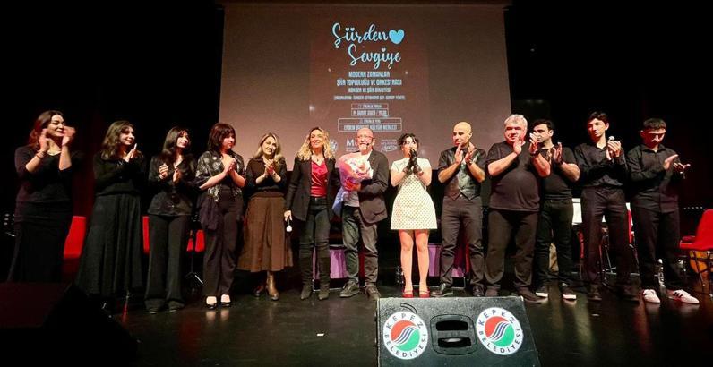 Kepez’de 14 Şubat sanatla kutlandı