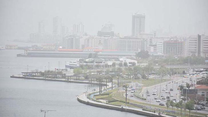 Ege'de 5 il için toz taşınımı uyarısı