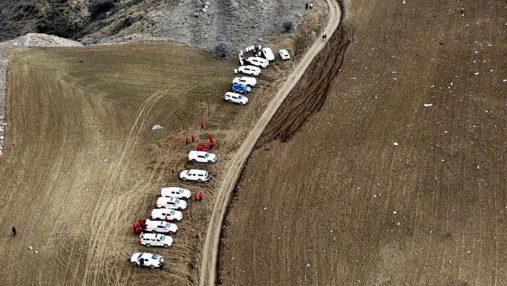 Ankara'da düşen uçak ile ilgili Libyalı savcılarla toplantı