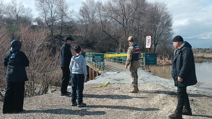Tilmen Höyük'e ulaşımı sağlayan köprü, yaya geçişine kapatıldı