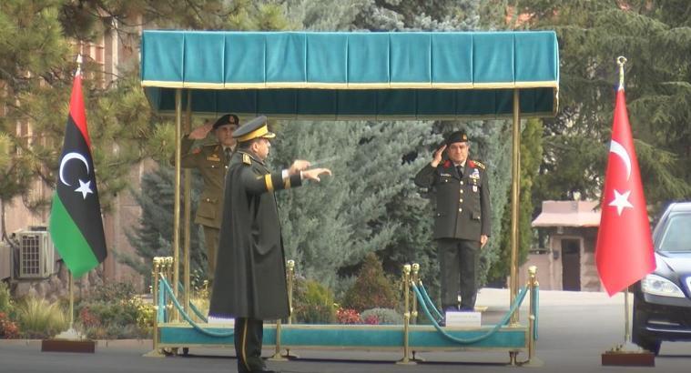 Bakan Güler, Libya Genelkurmay Başkan Vekili Korgeneral Al‑Namroush'u kabul etti