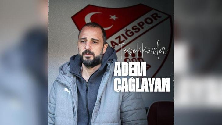 Elazığspor’da teknik direktör Adem Çağlayan ile yollar ayrıldı