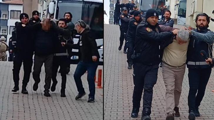 Suç örgütlerine yönelik operasyonda gözaltına alınan 9 şüpheli adliyede