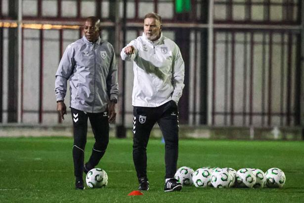 Samsunspor, Thorsten Fink ile ilk antrenmanına çıktı