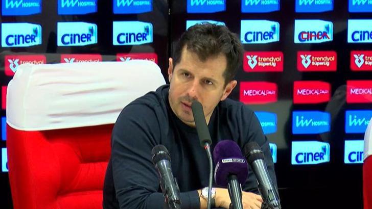 Emre Belözoğlu: Oyuncular dinlenecek ve sonra Fenerbahçe maçı için çalışacaklar