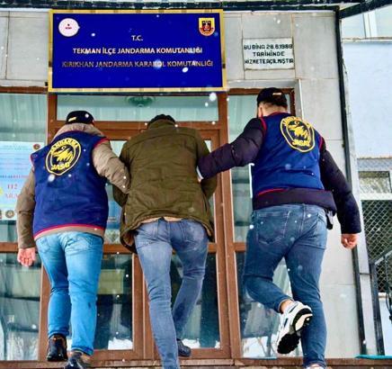 Erzurum'da firari hükümlüyü JASAT timi yakaladı