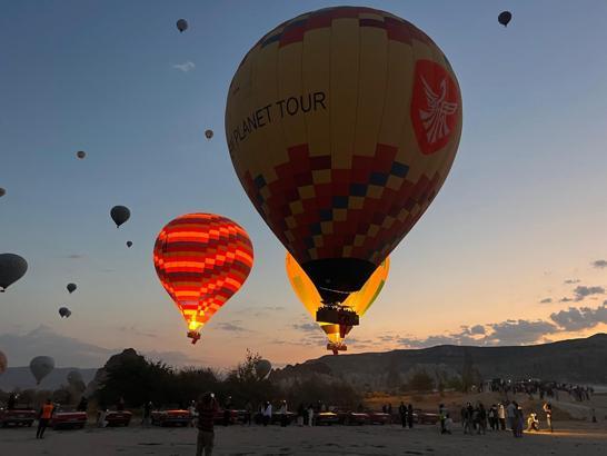Kapadokya'ya 2025 yılında 4,5 milyon ziyaretçi
