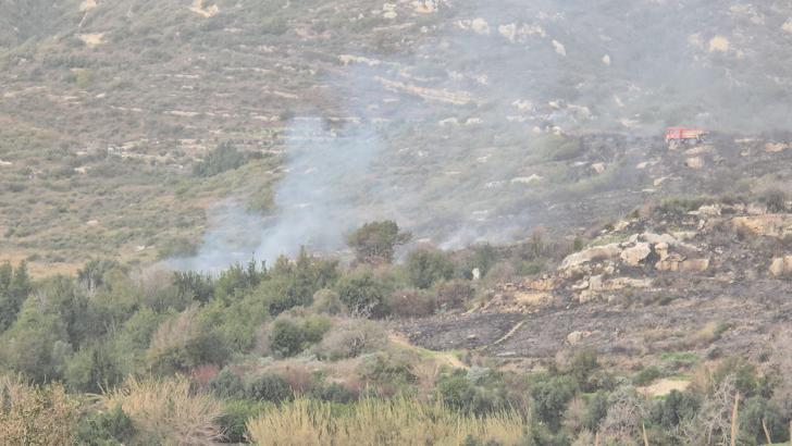Hatay'da yangın; turistik yerler geçici olarak ziyaretçilere kapatıldı (2)