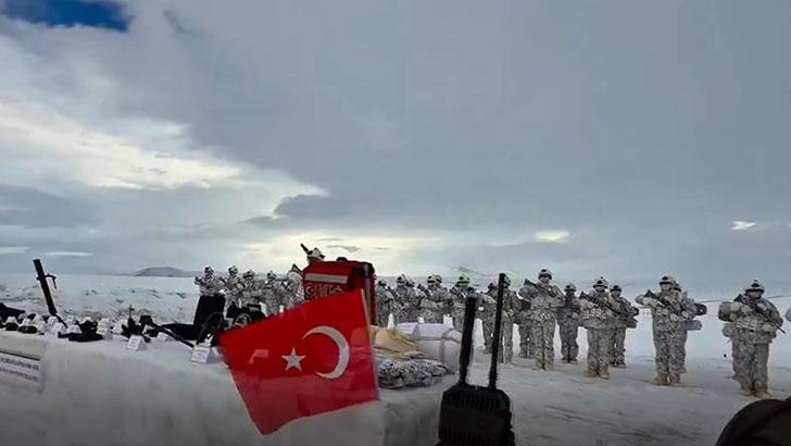 Kars'ta Kış Tatbikatı-2026'nın seçkin gözlemci günü gerçekleştirildi