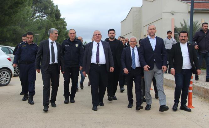 Kaymakam Güneş, hastanede inceleme yaptı