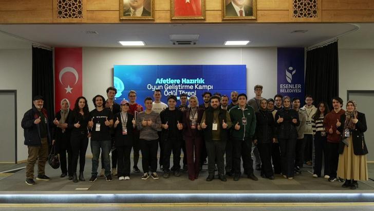 ‘Afetlere Hazırlık’ temalı Dijital Oyun Geliştirme Kampı tamamlandı