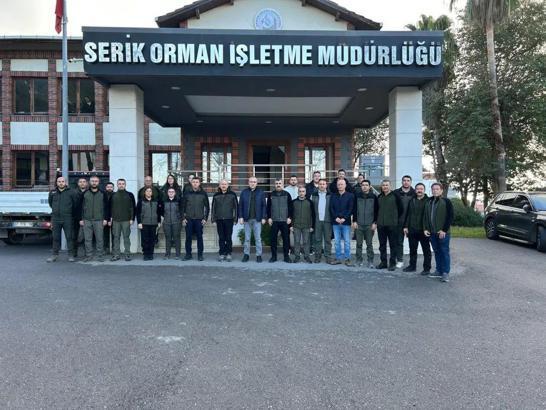 Orman Bölge Müdürü Kayıran çalışmaları inceledi