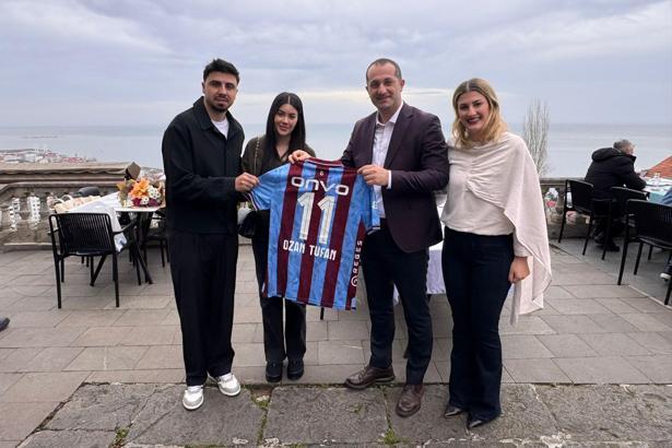 Başkan Ekim, Tufan çiftini Timurciler Konağı’nda ağırladı