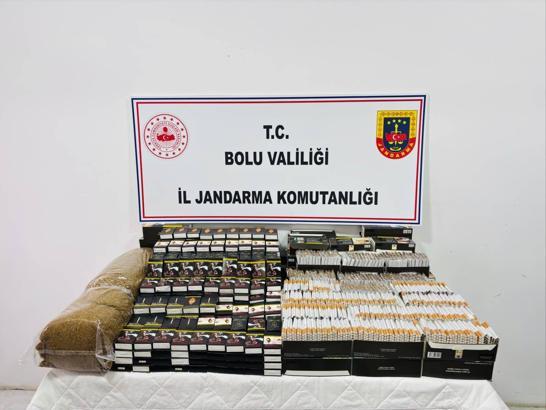 Jandarmadan kaçak tütün operasyonu: 2 gözaltı