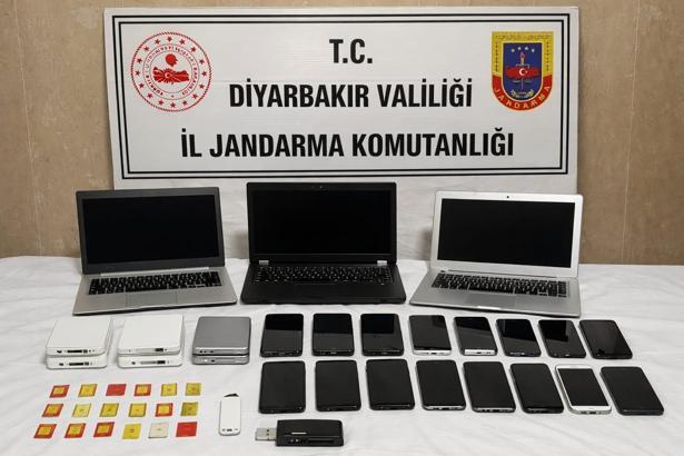 Diyarbakır’da dolandırıcılık ve yasa dışı bahis operasyonunda 5 tutuklama